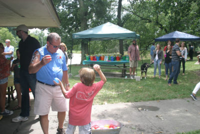 Water Balloon Fight Commences