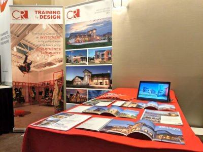 CR Booth setup at Station Design Conference 2019